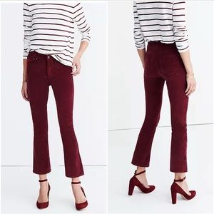 Madewell Velvet Cali Demi Boot